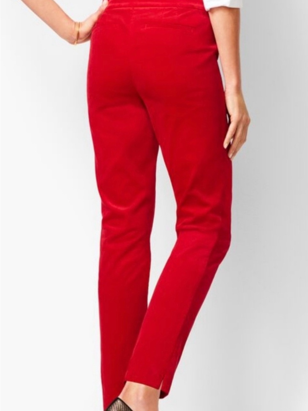 Talbots Vibrant Red Chatham Pants